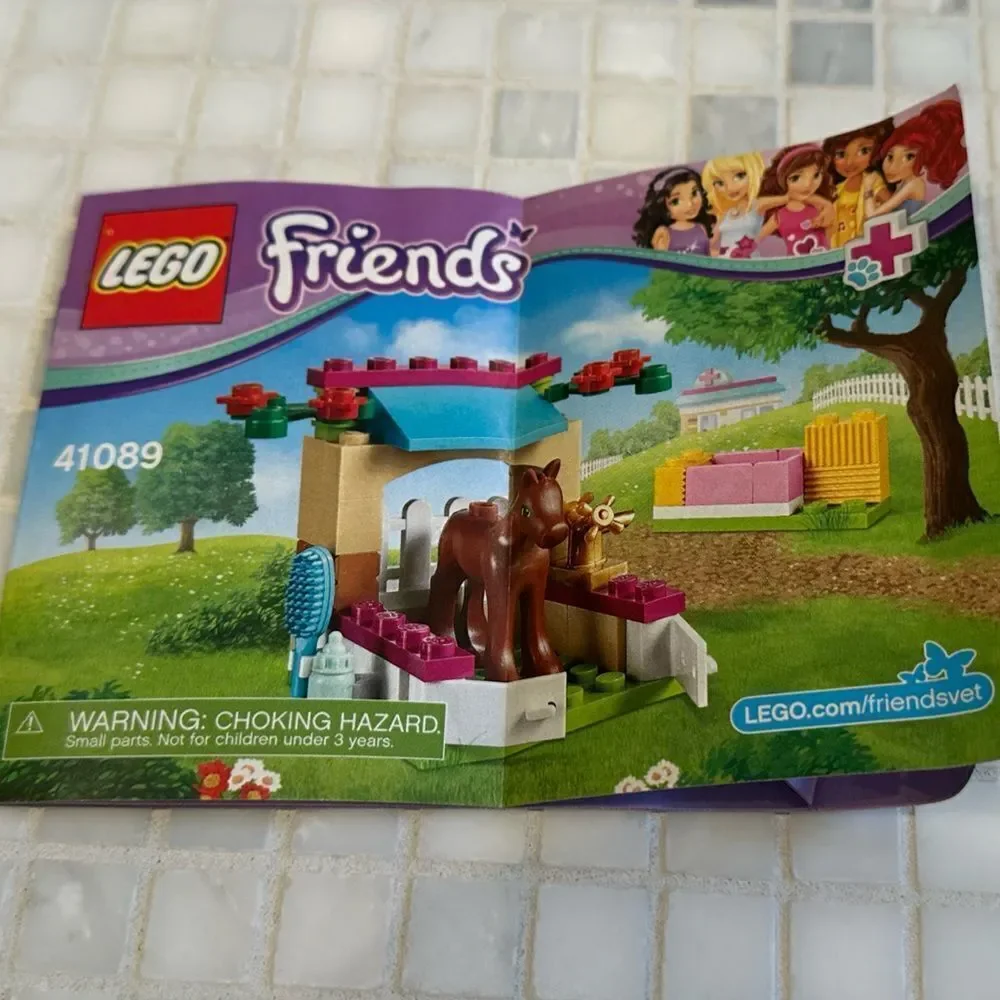 Lego Friends Horse Themed Instruction Manuals Lot